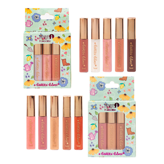 KIT de Brillos Garden Gloss X5 Trendy